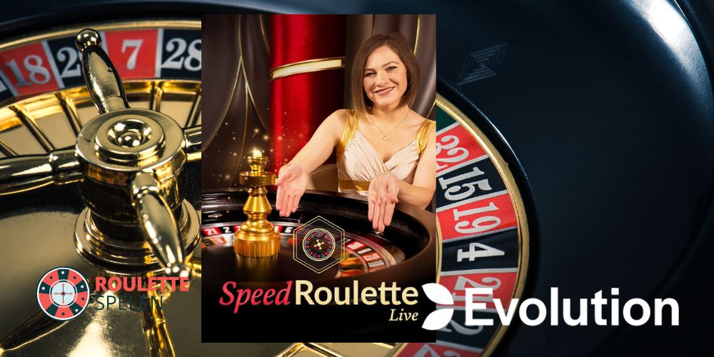 Roulette-spelen speed roulette van Evolution